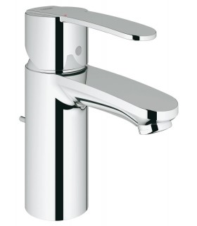 Misturador monocomando para lavatório Grohe Wave Cosmopolitan 1/2"
Tamanho S Cromado (23202000)