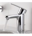 Misturador monocomando para lavatório Grohe Wave Cosmopolitan 1/2"
Tamanho S Cromado (23202000)