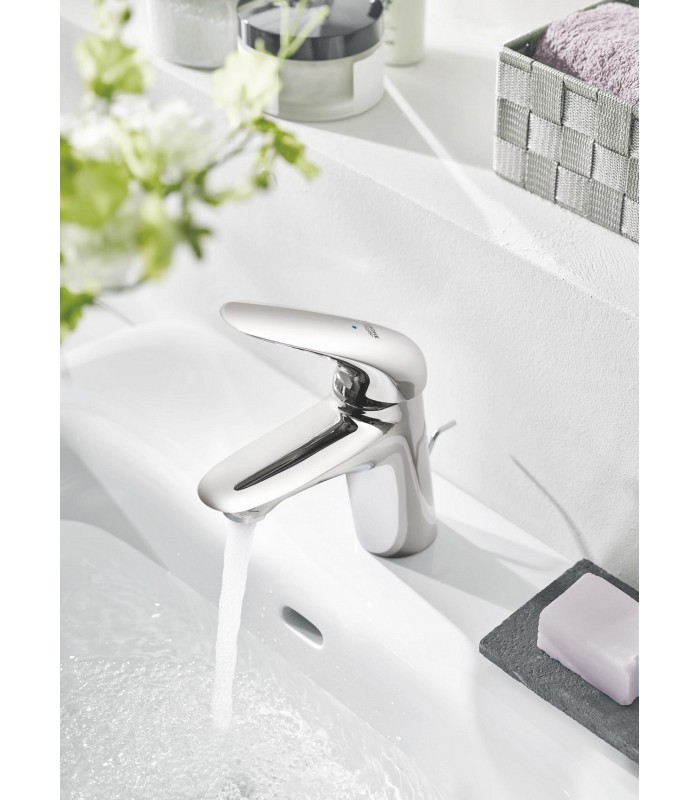Compra online Misturador monocomando para lavatório Grohe Wave 1/2"
Tamanho S Cromado (23581001) en oferta al mejor precio