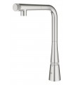 Grohe Zedra SmartControl Monomando de fregadero con SmartControl integrado Supersteel (31593DC2)