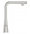 Grohe Zedra SmartControl Monomando de fregadero con SmartControl integrado Supersteel (31593DC2)