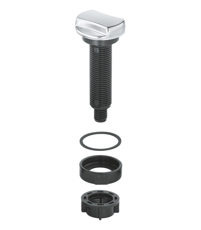 Compra online Grohe Empuñadura redonda automática acero inoxidable acero inox (42587SD0) en oferta al mejor precio