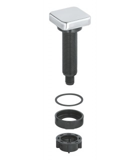 Grohe Automatic alça quadrada aço inoxidável aço inoxidável (42586SD0)