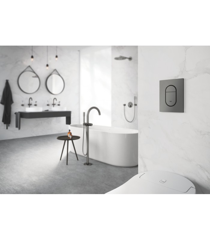 Compra online Grohe Arena Cosmopolitan S Escutcheon Grafite duro escovado (37624AL0) en oferta al mejor precio