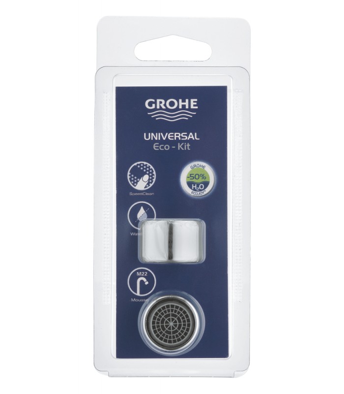 Compra online Kit de economia de água Grohe cromado (40528000) en oferta al mejor precio