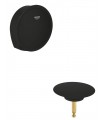 Grohe Talentofill Desagüe automático con caño integrado Phantom black / Negro mate (19952KF0)