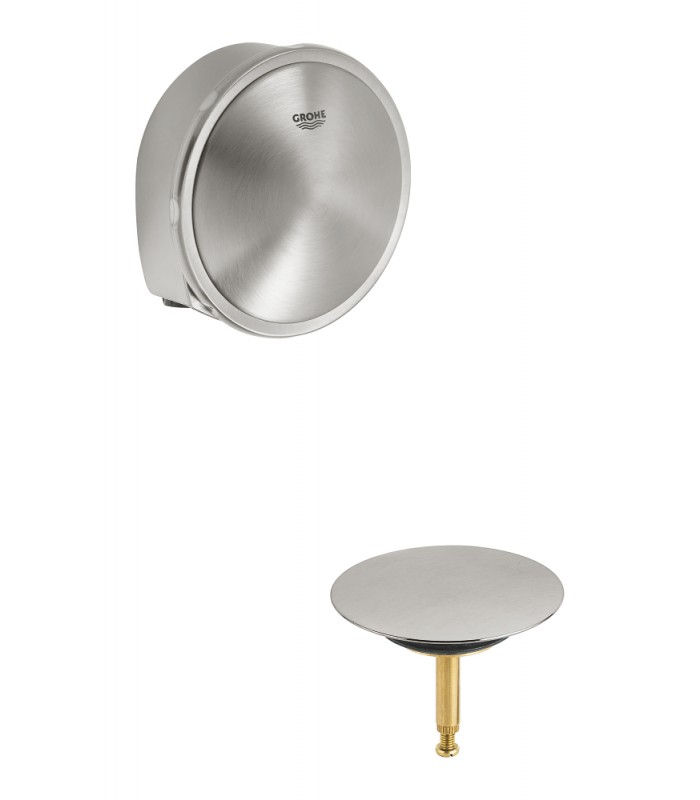 Compra online Grohe Talentofill Desagüe automático con caño integrado Supersteel (19952DC0) en oferta al mejor precio