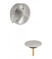 Grohe Talentofill Desagüe automático con caño integrado Supersteel (19952DC0)