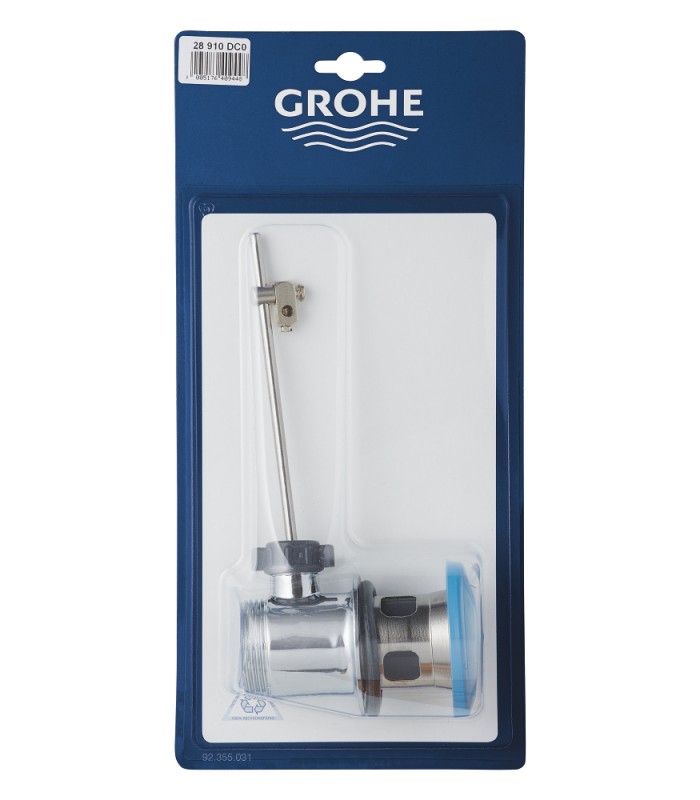 Compra online Grohe Vaciador automático 1 1/4" Supersteel (28910DC0) en oferta al mejor precio