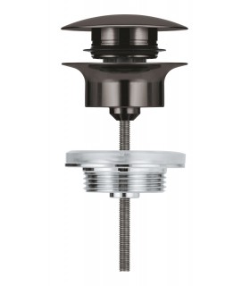 Grohe Válvula de desagüe con push-open Hard graphite (Grafito brillo) (65807A00)