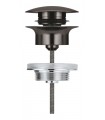 Grohe Válvula de desagüe con push-open Hard graphite (Grafito brillo) (65807A00)