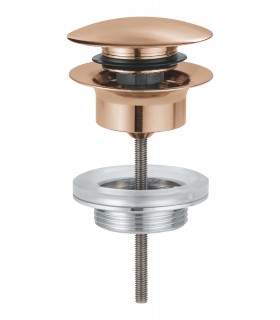 Grohe Válvula de desagüe con push-open Brushed warm sunset (Cobre cepillado) (65807DL0)