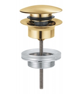Grohe Válvula de desagüe con push-open Brushed cool sunrise (Oro cepillado) (65807GN0)