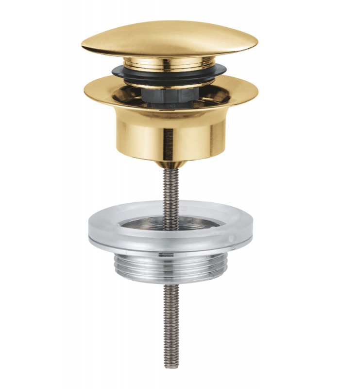 Compra online Grohe Válvula de desagüe con push-open Brushed cool sunrise (Oro cepillado) (65807GN0) en oferta al mejor precio