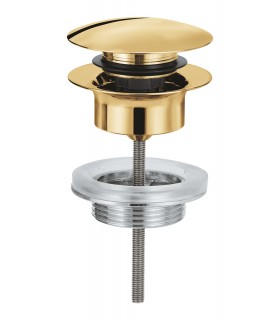 Válvula de drenagem de abertura rápida Grohe Cool Sunrise (ouro brilhante) (65807GL0)