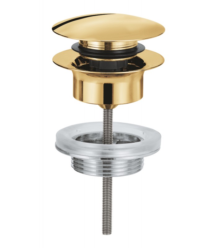 Compra online Válvula de drenagem de abertura rápida Grohe Cool Sunrise (ouro brilhante) (65807GL0) en oferta al mejor precio