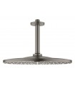 Chuveiro de teto Grohe Rainshower Mono 310 com braço 142 mm, 1 jato Grafite duro escovado (26560AL0)