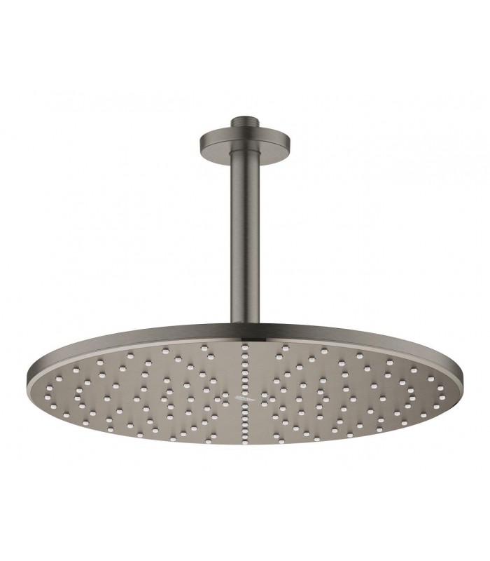 Compra online Chuveiro de teto Grohe Rainshower Mono 310 com braço 142 mm, 1 jato Grafite duro escovado (26560AL0) en oferta al mejor precio