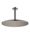 Chuveiro de teto Grohe Rainshower Mono 310 com braço 142 mm, 1 jato Grafite duro escovado (26560AL0)