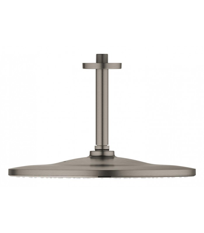 Compra online Chuveiro de teto Grohe Rainshower Mono 310 com braço 142 mm, 1 jato Grafite duro escovado (26560AL0) en oferta al mejor precio