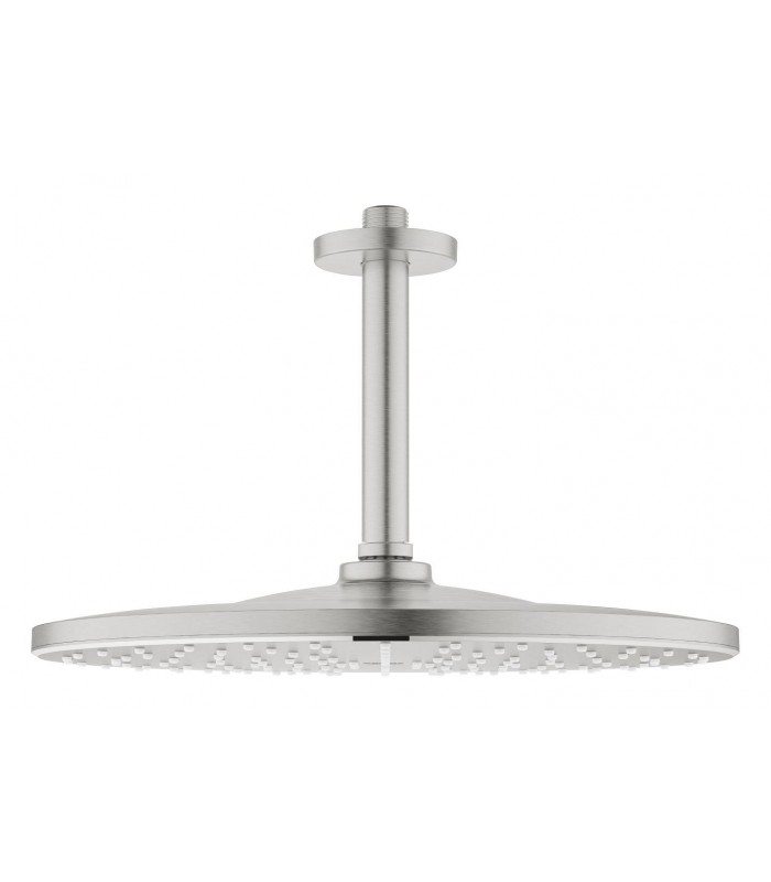Compra online Chuveiro de teto Grohe Rainshower Mono 310 com braço 142 mm, 1 jato Supersteel (26560DC0) en oferta al mejor precio