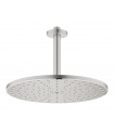 Chuveiro de teto Grohe Rainshower Mono 310 com braço 142 mm, 1 jato Supersteel (26560DC0)