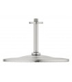 Chuveiro de teto Grohe Rainshower Mono 310 com braço 142 mm, 1 jato Supersteel (26560DC0)