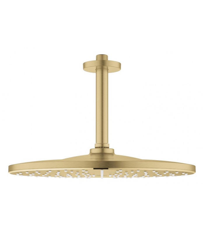 Compra online Chuveiro de teto Grohe Rainshower Mono 310 com braço de 142 mm, 1 jato Escovado cool sunrise (Ouro escovado) (26560GN0) en oferta al mejor precio
