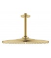 Chuveiro de teto Grohe Rainshower Mono 310 com braço de 142 mm, 1 jato Escovado cool sunrise (Ouro escovado) (26560GN0)