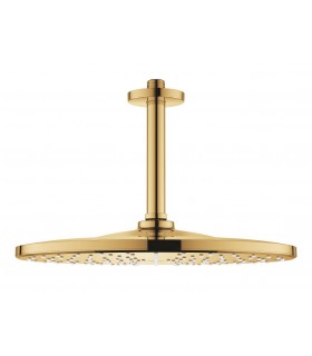 Chuveiro de teto Grohe Rainshower Mono 310 com braço 142 mm, 1 jato Cool Sunrise (ouro brilhante) (26560GL0)