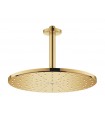 Chuveiro de teto Grohe Rainshower Mono 310 com braço 142 mm, 1 jato Cool Sunrise (ouro brilhante) (26560GL0)
