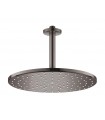 Chuveiro de teto Grohe Rainshower Mono 310 com braço 142 mm, 1 jato Grafite duro (Grafite brilhante) (26560A00)