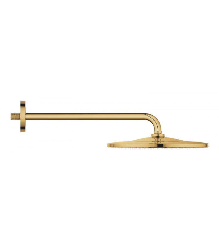 Compra online Grohe Rainshower Mono 310 Ducha mural con brazo 422 mm, 1 chorro Cool sunrise (Oro brillo) (26558GL0) en oferta al mejor precio