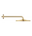 Grohe Rainshower Mono 310 Chuveiro de parede com braço 422 mm, 1 jato Cool Sunrise (Ouro brilhante) (26558GL0)