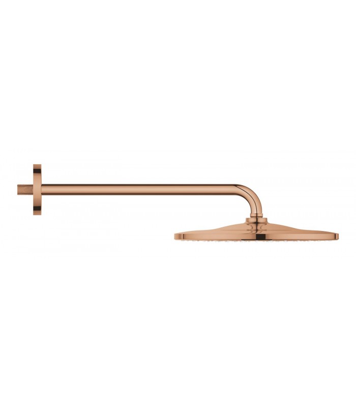 Compra online Grohe Rainshower Mono 310 Ducha mural con brazo 422 mm, 1 chorro Warm sunset (Cobre brillo) (26558DA0) en oferta al mejor precio