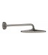Grohe Rainshower Mono 310 Chuveiro de cabeça com braço 422 mm, 1 jato Grafite duro escovado (26558AL0)