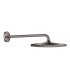 Grohe Rainshower Mono 310 Chuveiro de parede com braço 422 mm, 1 jato Grafite duro (Grafite brilhante) (26558A00)