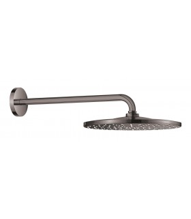 Grohe Rainshower Mono 310 Chuveiro de parede com braço 422 mm, 1 jato Grafite duro (Grafite brilhante) (26558A00)