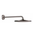 Grohe Rainshower Mono 310 Chuveiro de parede com braço 422 mm, 1 jato Grafite duro (Grafite brilhante) (26558A00)