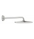 Chuveiro de parede Grohe Rainshower Mono 310 com braço 422 mm, 1 jato Supersteel (26558DC0)