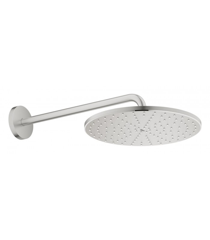 Compra online Grohe Rainshower Mono 310 Ducha mural con brazo 422 mm, 1 chorro Supersteel (26558DC0) en oferta al mejor precio