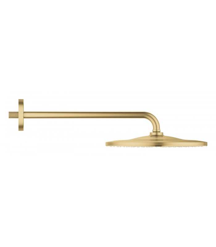 Compra online Grohe Rainshower Mono 310 Chuveiro de cabeça com braço 422 mm, 1 jato Escovado cool sunrise (Ouro escovado) (26558GN0) en oferta al mejor precio