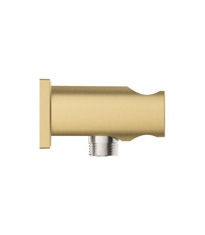 Compra online Grohe Rainshower 1/2" cotovelo com suporte de chuveiro escovado cool sunrise (dourado escovado) (26659GN0) en oferta al mejor precio