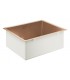 Pia de aço inoxidável Grohe K700U escovada Warm Sunset (cobre escovado) (31574DL1)