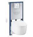 Grohe Rapid SLX Pacote 4 em 1 para WC suspenso, estrutura 1,13 m Branco alpino (36509SH0)