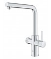 Misturador monocomando de lavatório Grohe GROHE Blue Pure Minta para sistemas de filtragem de água Cromado (30600000)
