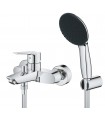 Misturador monocomando para banheira Grohe Start 
e chuveiro 1/2" Cromado (25283002)