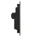 Grohe Nova Cosmopolitan Botão de pressão com operação de toque suave. Grafite duro escovado (104645AL00)