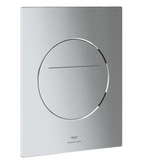 Grohe Nova Cosmopolitan Pulsador con accionamiento suave al tacto. Acero inox (104645SD00)