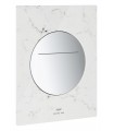 Grohe Nova Cosmopolitan Botão de pressão com operação de toque suave. Caesarstone Ática Branco (104645MV00)